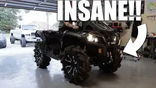I SHOULD HAVE DONE THIS LONG AGO! 2017 CANAM OUTLANDER 1000 XMR GETS SICK NEW UPGRADE!!