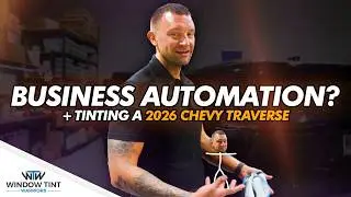 Как я автоматизирую свой цех по тонировке окон | Тонировка Chevrolet Traverse 2026 года