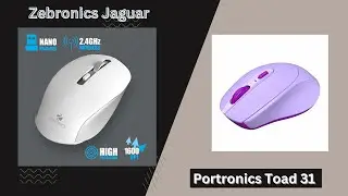 Portronics Toad 31 vs Zebronics Jaguar Wireless 2.4 Ghz mouse