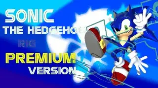 Adventure Sonic the hedgehog premium rig!!! For Prisma 3d