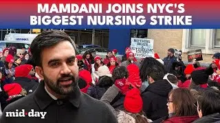 Thousands Of NYC Nurses STRIKE, Mayor Mamdani Backs Walkout Amid Hospital Crisis