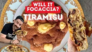 Will It Focaccia: Tiramisu Edition