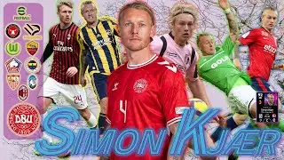 Simon Kj&aelig;r Top 10 eFootball Goals | 26.03.1989 | DEN |