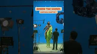 🎬Kantara 2 - Behind the Scenes | Rishab Shetty | Kantara Chapter 1 Shooting | BTS #shorts