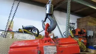 Coffing 500bs 1/4 ton Electric Chain Hoist 10 foot lift 6 foot pendant 115v
