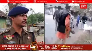Violence Mars Saraswati Puja in Kailashahar, Tripura; Security Forces Deploy After Arson and Firing