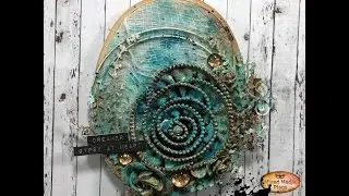 My dream of Heart Pour Mixed Media Place