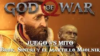 God of War || Juego VS Mito || Brok y Sindri: La creación de Mjollnir