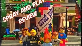 ОБЗОР ПРОДУКТА КЛЕЙ ДЛЯ ВРЕМЕННЫХ LEGO-ЗАЩИТНЫХ МАТЕРИАЛОВ SPRAY AND PLAY