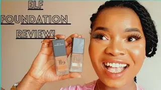 ELF Foundation Review!| First Impression| Nutmeg & Coco| Genevieve Abumchi