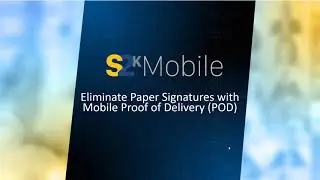 Eliminate Paper Signatures with Mobile Proof of Delivery (POD)