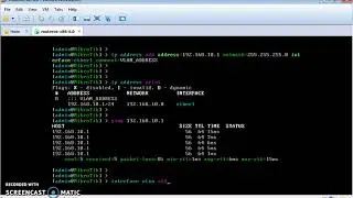 Basic Mikrotik VLAN configuration.