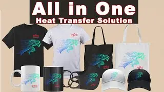 No Cutting No Weeding OKI Heat Transfer Solution - Custom Tshirt Printer