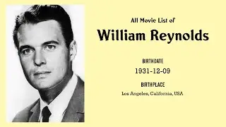 William Reynolds Movies list William Reynolds| Filmography of William Reynolds