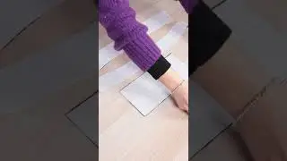 Applichiamo la teletta termoadesiva sulla camicia #cucito