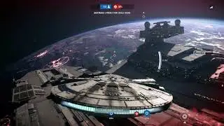 Lando Calrissian's Falcon 52 killstreak, 2018 WORLD RECORD - Fondor - SWBF2