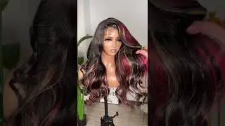 OMG!!!! RED BONDE BLACK HIGHLIGHTS WIG, I'M SHOOK! 👀 |  | FT AMAZONUNICE