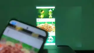 AUN AKEY9S PROJECTOR ll HOW TO CONNECT WITH MOBILE ll AKEY9S ll AUN 1080P ll BEST LED PROJECTOR
