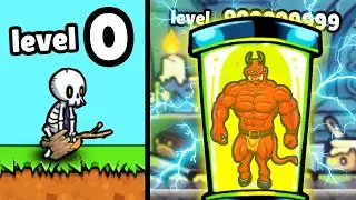 HIGHEST SKELETON EVOLUTION UNLOCKED? - Hybrid Warrior