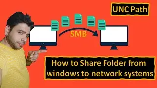 Windows Folder Sharing and Access: A Guide to UNC Path and SMB Protocol |networking #networking