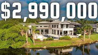 Touring a $2,990,000 Luxury Home in Palm Coast, Florida!