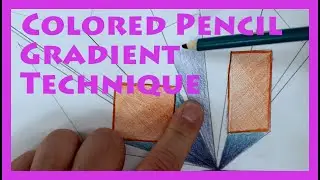 Blending Colored Pencils | Gradient Technique