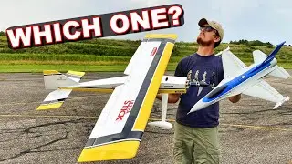 Which is BETTER? BALSA or FOAM? GAS or ELECTRIC RC PLANE? - Hanger 9 Ultra Stick PNP - TheRcSaylors