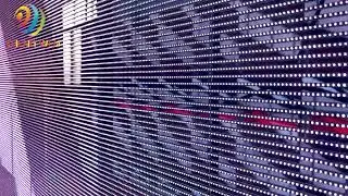Hot sell Indoor P3.91 -7.82 transparent led screen display glass led transparent video wall display
