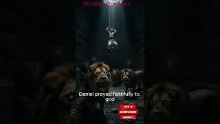 How God Saved Daniel from the Lions #bible #faithhabits #biblestorytelling #biblestories