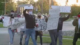 Protesters call for Rootstown superintendent's resignation after football coach leaves