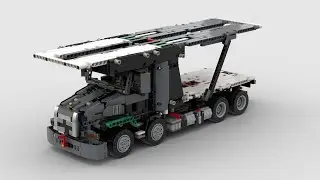 Lego 42078 Mack Transporter rotate 3D