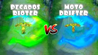 X.Borg Pecados Rioter VS Moto Drifter Skin Comparison