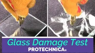 PROTECHNICA&reg; Glass Damage Test by Automatic Center Punch