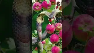 snake eat the Apple।। #shorts #ytshorts #snakeeating