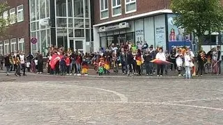 1. WM-Feier in Cuxhaven - Portugal - Deutschland