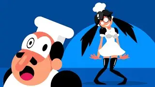 Fake Peppino but Girl | Pizza Tower Animation