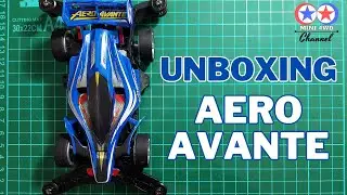 Tamiya Mirip Mobil Balap | Unboxing, Rakit, dan Review | Aero Avante | Mini 4WD 【ミニ四駆】