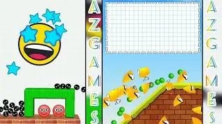 Draw To Smash - Save The Doge vs Hide Ball: Brain Teaser - All Levels Walkthrough Gameplay,Part 41.