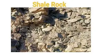 Shale rock ll sedimentary rocks ll Rocks तलछटी चट्टानें