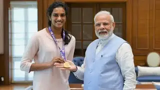 PV Sindhu meets PM Modi after her historic win at BWF World Championships
