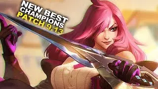 New Best Champions for Patch 9.13 Season 9 for Climbing in EVERY ROLE
