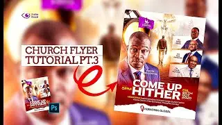 CHURCH FLYER DESIGN | PHOTOSHOP | JOHN_VISUAL