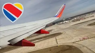 (4K) Southwest 737-700 Takeoff from Grand Rapids Airport (GRR)