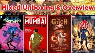 DC + Marvel + Dark Horse + Indian Comics Unboxing & Overview | MUMBAI CONFIDENTIAL | Vikram Thakur