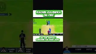 India vs new zealand odi series 2026 match 1 #amazing #battingpower Real cricket24 RACHIN RAVINDRA