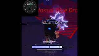 Maelstrom rod vs colossal blue dragon #fisch