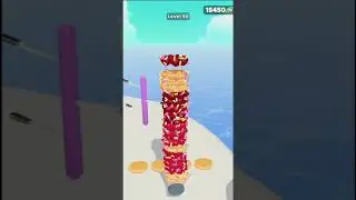 pancake run ❤🤩🎂new game play video 🤟new skin android ios shorts video