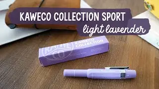 Unboxing Kaweco Collection Sport Fountain Pen in Light Lavender