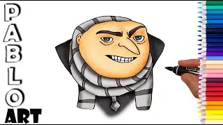 How To Draw Gru from Despicable Me | Learn to Draw  step by step