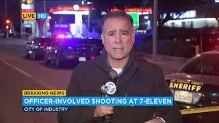 Man takes 7-Eleven employee hostage after being shot by deputy in Industry I ABC7